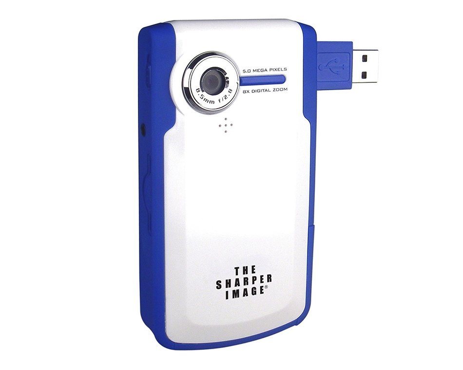 Sharper Image DV110 5 Megapixel CMOS, Interpolation to 12 Megapixels, 2.0-Inch LCD, 8X Digital Zoom Multifunction... N5