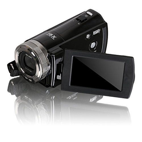 PowerLead Puto PLD010 720P 16MP Digital Video Camcorder Camera DV DVR 2.7inch TFT LCD 16x ZOOM Portable Digital... N2