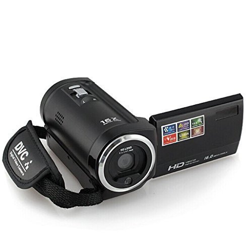 PowerLead Puto PLD010 720P 16MP Digital Video Camcorder Camera DV DVR 2.7inch TFT LCD 16x ZOOM Portable Digital... N3
