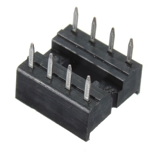 60pcs 8 Pin DIP IC Sockets Adaptor PCB Solder Type Connectors Plugs. N7