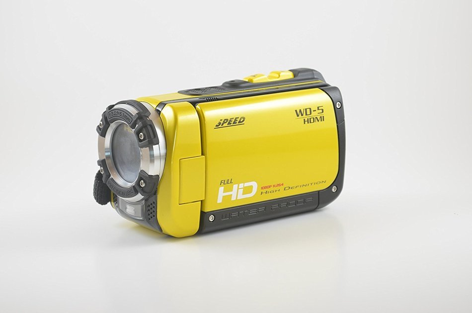Speed WD-5 Waterproof 3 Inch 16MP Full HD 1080P 4X Zoom Digital Video Camera Camcorder N8