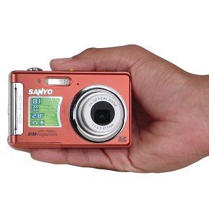 Sanyo VPC-T850 8.1MP 3x Optical/4x Digital Zoom Camera (Copper) N2