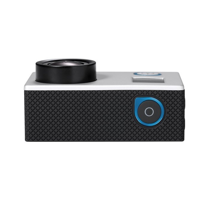 EHANG 4K Sports Camera, Compact 4K/HD Recording, Silver/Black N8