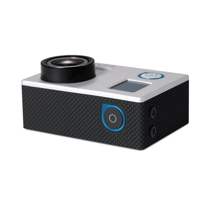 EHANG 4K Sports Camera, Compact 4K/HD Recording, Silver/Black N9