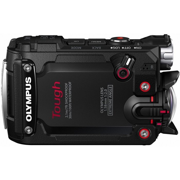 Olympus Stylus TG-Tracker Waterproof 4K Action Cam Black Accessory Bundle includes Camera, 43" Telescopic Selfie... N4