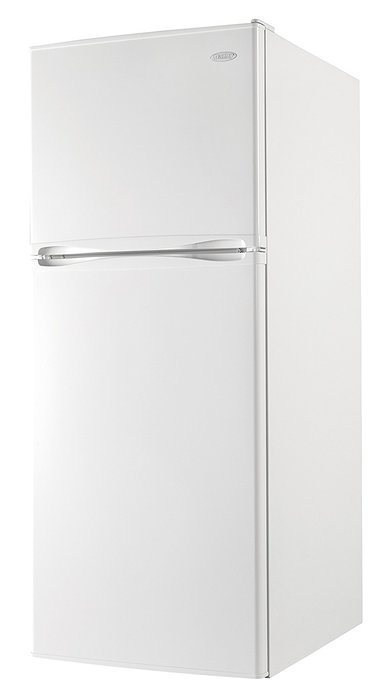 Danby DFF100C1WDB Frost-Free Refrigerator with Top-Mount Freezer, 9.9 Cubic Feet, White N3