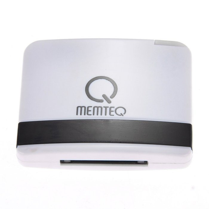 MEMTEQ Bluetooth Music Audio Receiver Adapter, Wireless Audio Transmitter and Receiver, A2dp, 30-pin (White) N2