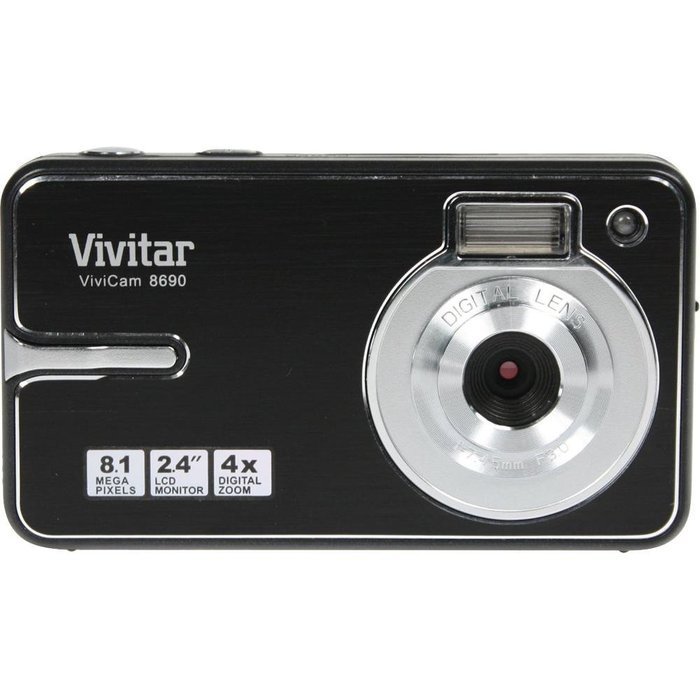 SAKAR Vivitar-HD 8.1 MP Dig Cam Blk