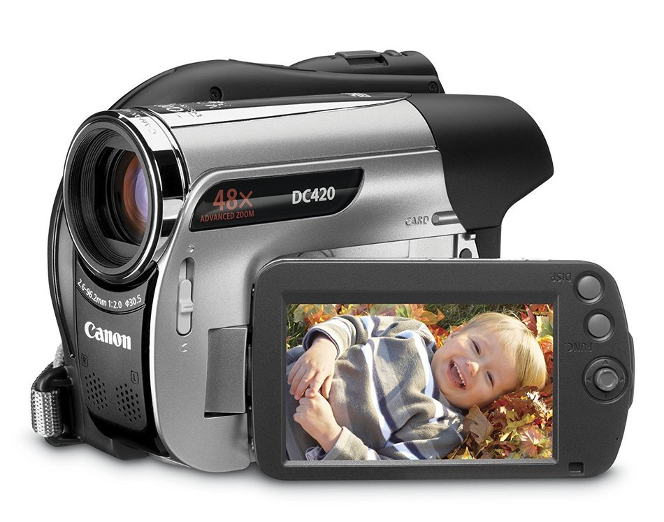 Canon DC420 DVD Camcorder w/48x Advanced Zoom - 2009 MODEL (Discontinued by Manufacturer) N6