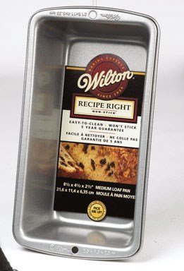 Wilton #2105-950 8.5x4.5 Medium Loaf Pan free image download