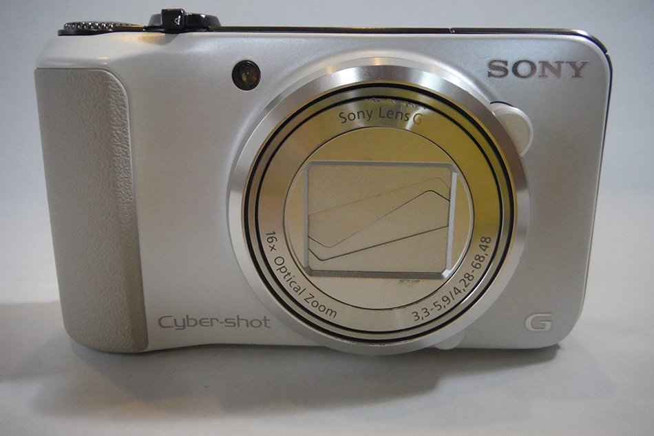 SONY Cyber-shot HX10V (18.2MP/x16 Optical zoom) White - International Version (No Warranty) N3
