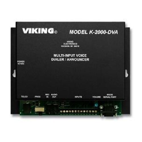 VIKING ELECTRONICS VK-K-2000-DVA / Multi-input Voice Dialer/Annou