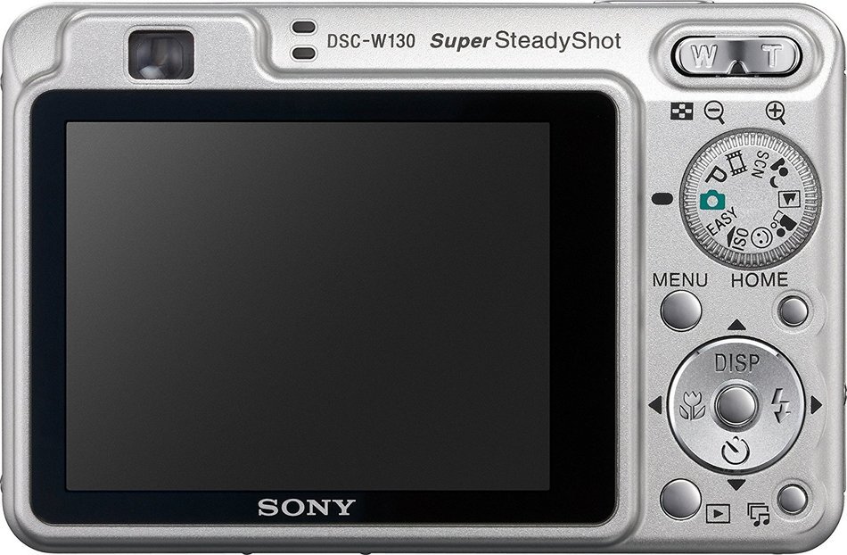 Sony Cybershot DSCW130/P 8.1MP Digital Camera with 4x Optical Zoom with Super Steady Shot (Pink) N9