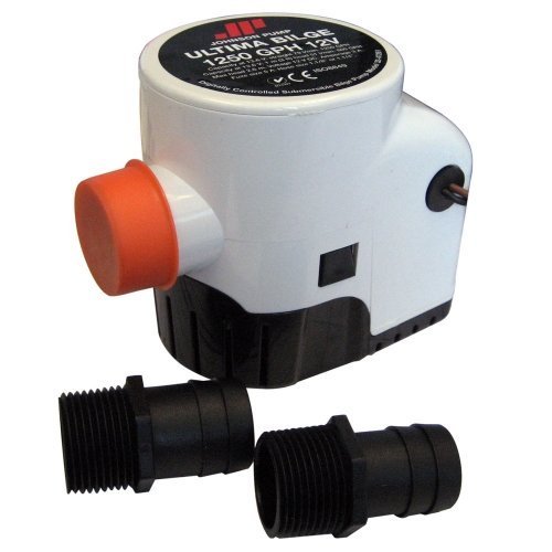 JOHNSON PUMP 32-47261-002 / Johnson Pump Ultima Bilge 1250 GPH 1-1/8" & 1-1/4" Hose