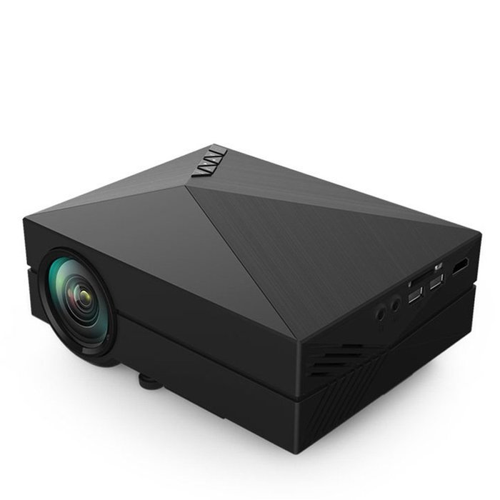 S1 LED LCD (WVGA) Mini Video Projector - International Version (No Warranty) - DIY Series - Black (FP8048S1-IV) N9