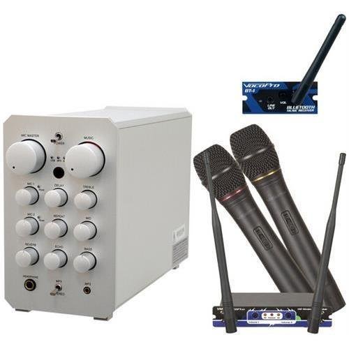 VOCOPRO CASAMAN WIRELESS Professional Digital Karaoke Mixing Amplifier with Bluetooth Receiver and VHF Mic Receiver N3