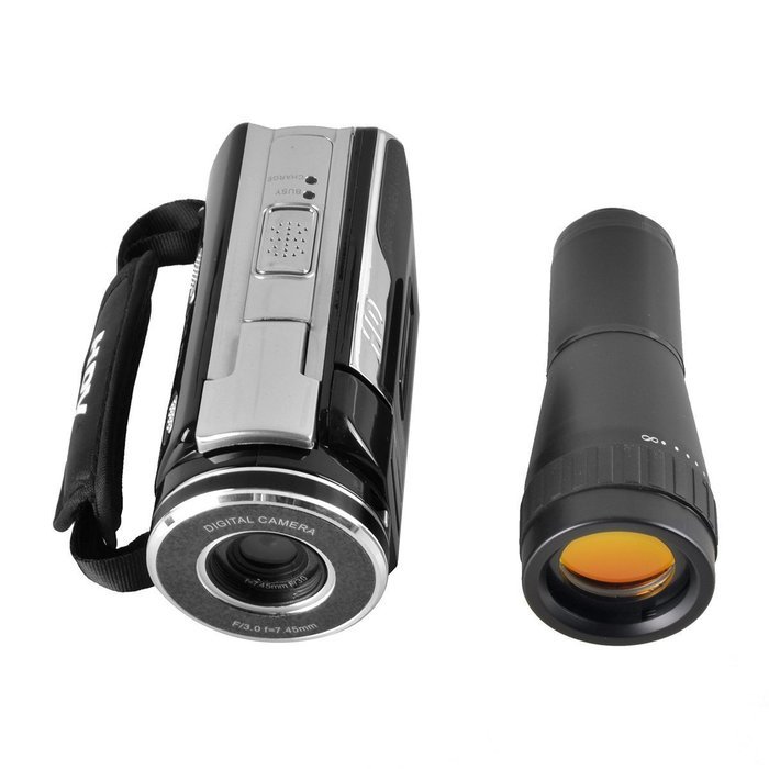Elecsmart HD-668T Digital video camera telescope 12x32 outdoor 720P digital video camera 3 "TFT color LCD screen... N3