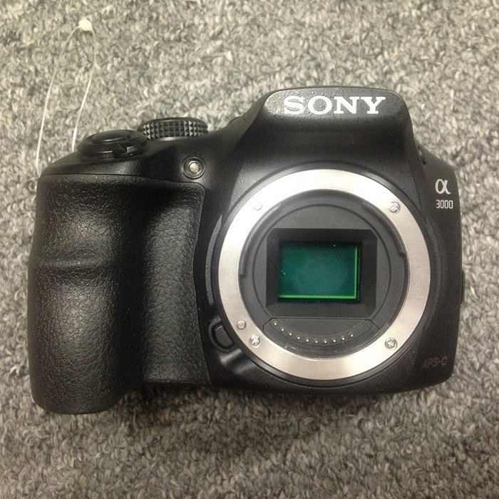 Sony A3000, ILCE-3000, ILCE-3000B, 20. 1MP Interchangeable Lens Camera Black (Body) 32GB Package 2 N3