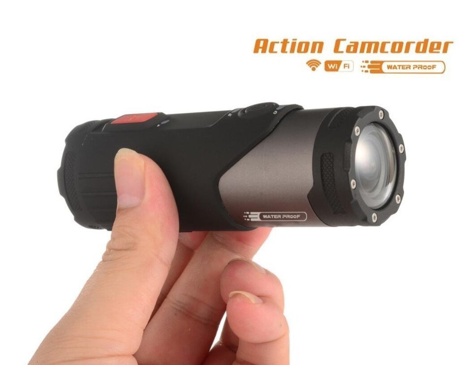 PowerRider Full HD Waterproof Mini Sports Camera 1080P Action Sport Helmet Bike Helmet Action Video Camera DVR... N7