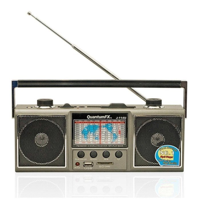 Quantum FX AM/FM/SW1-SW9 Radio USB/SD Player consumer electronics