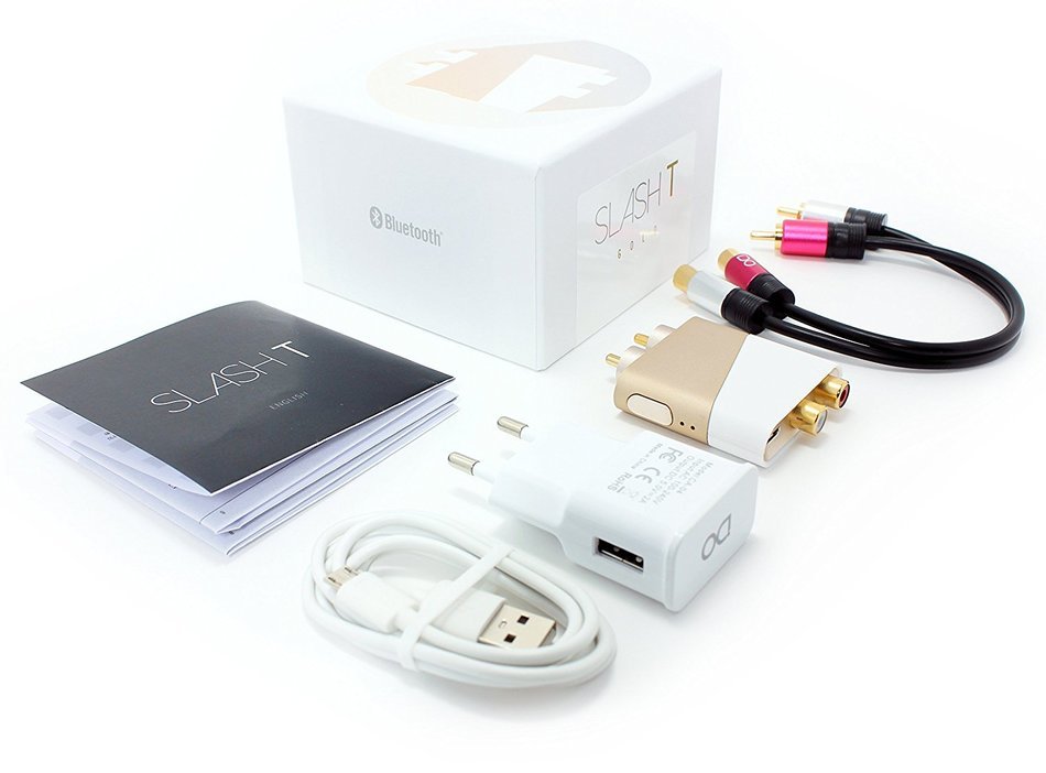 Bluetooth Transmitter Car kit Music Audio Adapter Dongle DO-inc SLASH-T Silver High Performance External ADC Mixer...