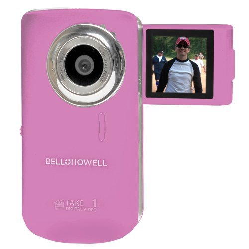 Bell+Howell Take 1 T100-P Camcorder with 1x Optical Zoom and 1.5-Inch LCD Screen (Pink) (Discontinued by Manufacturer)