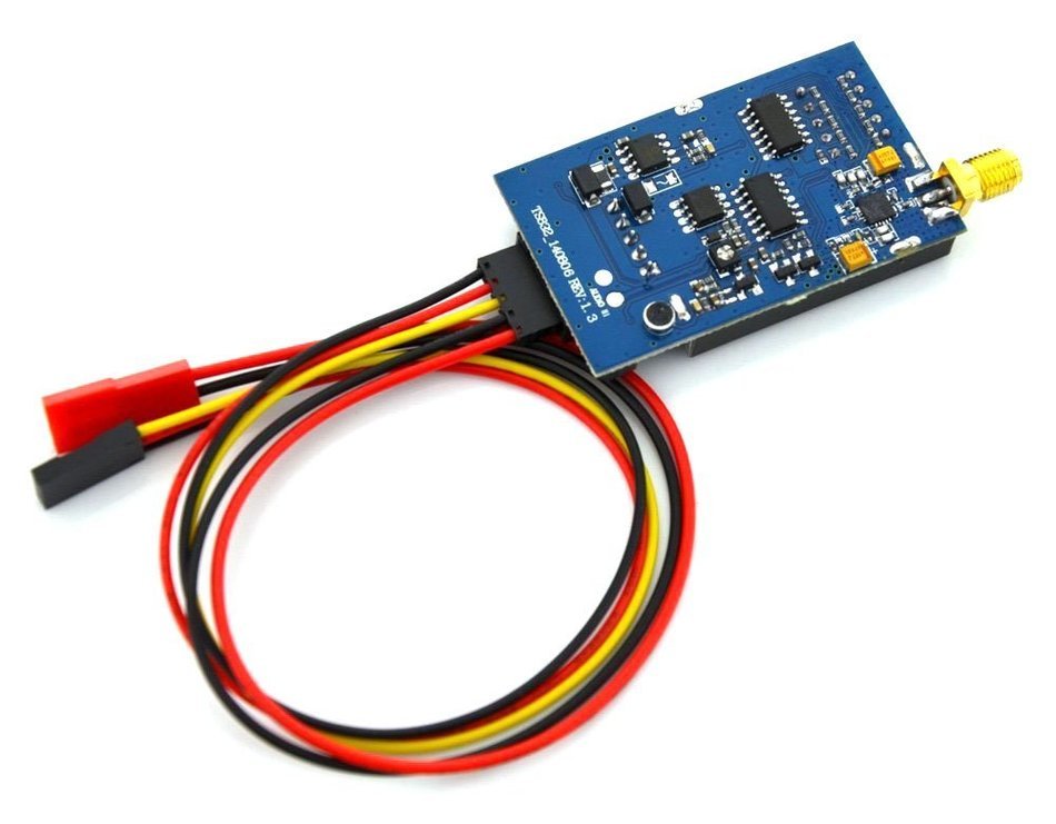 RipaFire&reg; TS832 FPV 5.8GHz 600mW 32 Channels 5km Range Wireless Audio/Video AV Transmitter TX for RC DJI Aircraft... N5