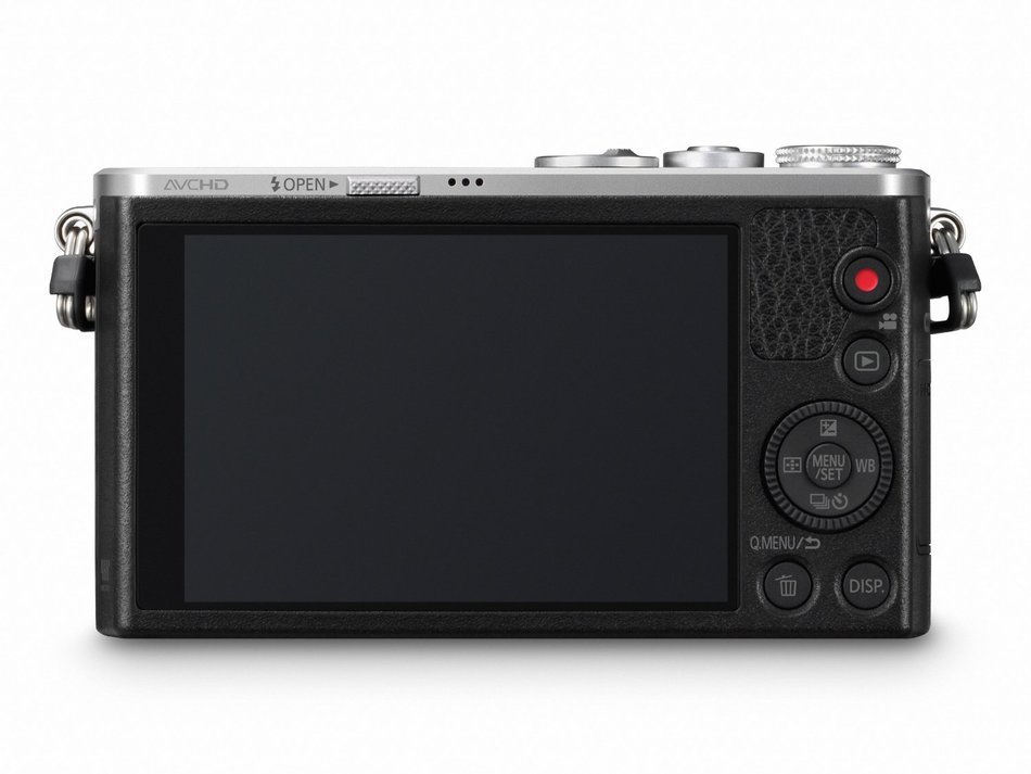 Panasonic LUMIX DMC-GM1KS Mirrorless Digital Camera with 12-32mm Silver Lens Kit N3