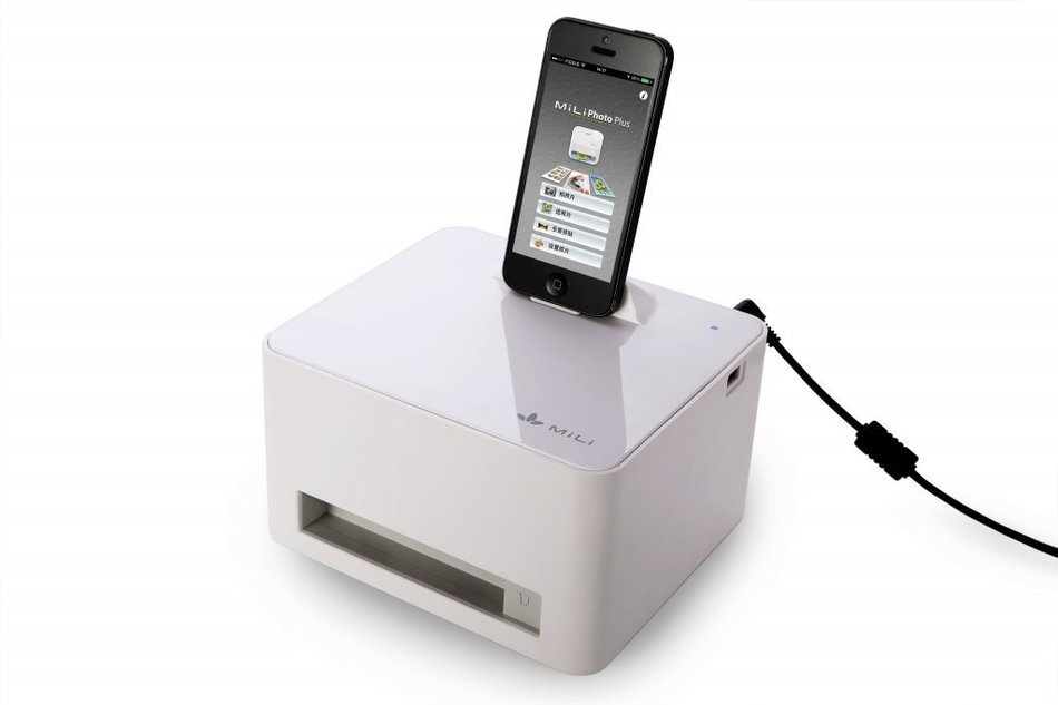 MiLi Compact Photo Printer Compatible With iphone 6,iphone 6 plus,iphone 5,iphone 5s,ipad 4,ipad mini and Android... N5