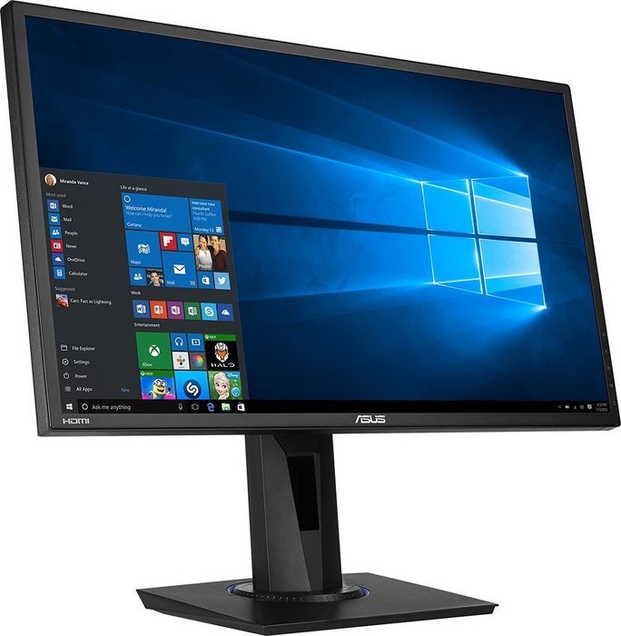 Asus - VG245H 24" LED HD FreeSync Monitor - Black