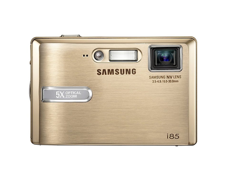 Samsung Digimax i85 8.2MP Digital Camera with 5x Optical Zoom (Gold) N6