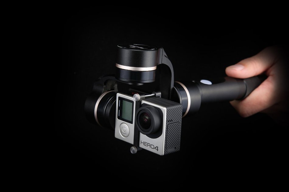 Feiyu WG Lite Single Axis Wearable Gimbal Stabilizer for GoPro Hero 4/3+/3 and Other Cameras with Similar Dimensions... N8