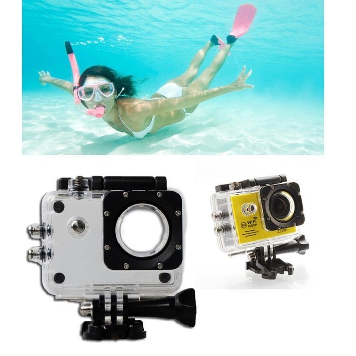 Womail SJ7000 WIFI 1080P Full HD DV Sports Recorder Car Waterproof Action Camera Camcorder Silver N2