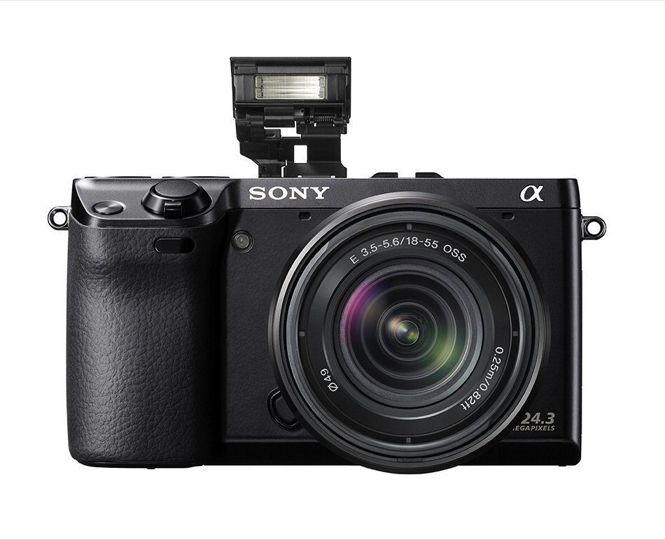 Sony Alpha NEX-7 24.3 MP Digital Camera - Black w/ 18-55mm Lens N8