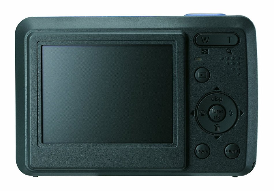 GE C1033 10MP Digital Camera with 3X Optical Zoom and 2.4 Inch LCD with Auto Brightness (Red) N8