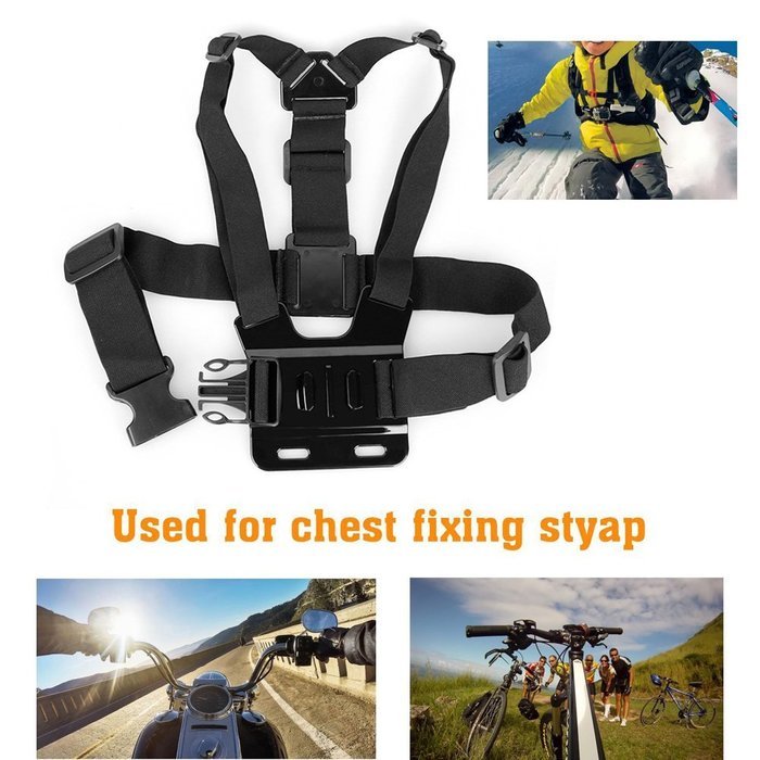YFY 56-In-1 Basic Outdoor Sports Accessories Kit for GoPro Hero Cameras,SJ Cam, Xiaomi Yi,Sport Acion Camera N3