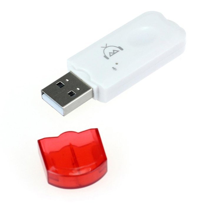 GBSELL USB Wireless Handsfree Bluetooth Audio Music Receiver Adapter for iPhone 4 5 Mp4 N14