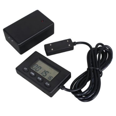 RioRand Bestlap Lap Timer Transmitter Infrared Ultrared Racing Track Day with 10" Interval Time V3 64 Laps N2