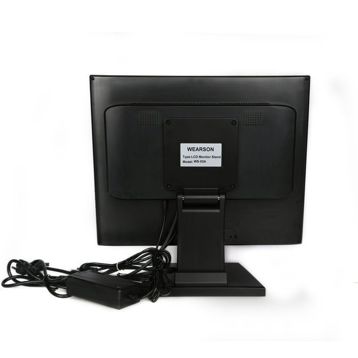 Wearson POS Display 17 inch Touch Screen LCD Computer Monitor With Metal Stand N2