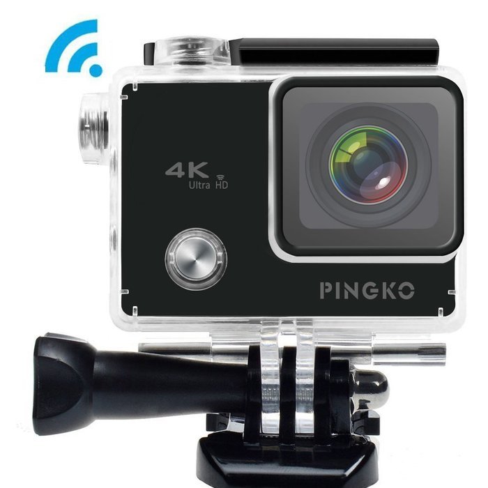 4K WIFI Sport Action Camera,PINGKO 2.0 Inch LCD Screen 12MP 1080P HD 170 Degree Wide Angle Lens Sony Sensor Gyro... N12