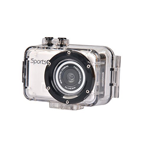 M200 Waterproof 720P 1.3 MP CMOS Action Sports Camera / Car DVR w/ TF/ Mini USB N8