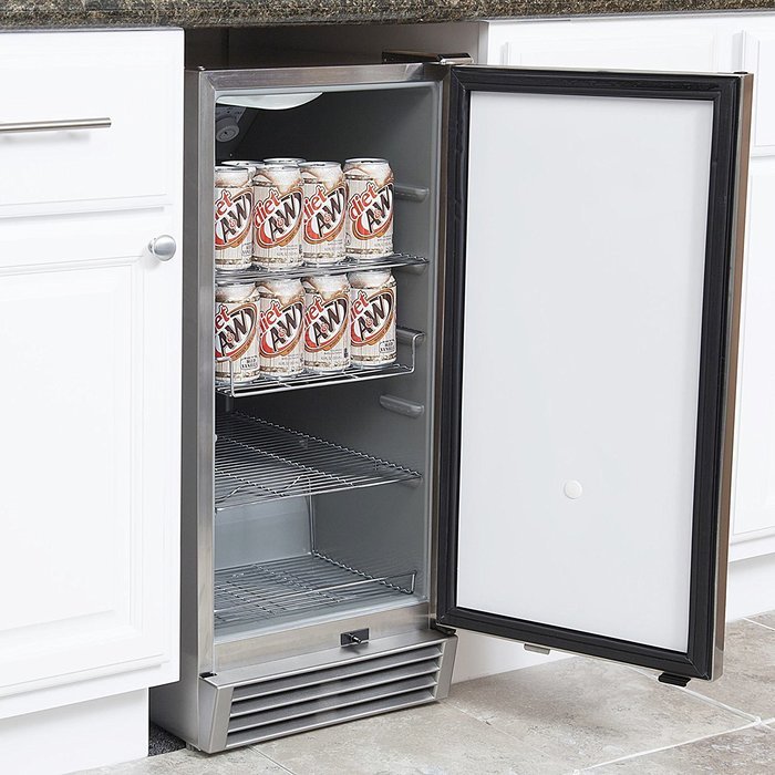 Whynter BOR-325FS Stainless Steel Indoor/Outdoor Refrigerator N7