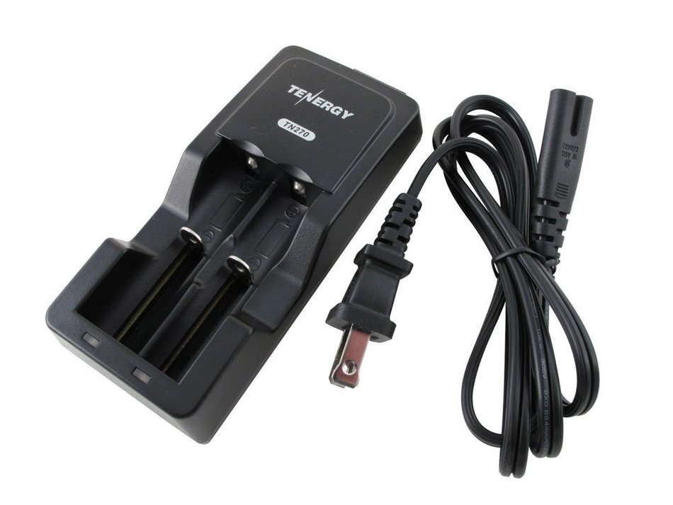 Tenergy TN270 Li-ion 18500/18650/14500 Fast Battery Charger N2