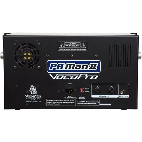 VOCOPRO PA-MAN II Four Channel Wireless All-In-One P.A. System