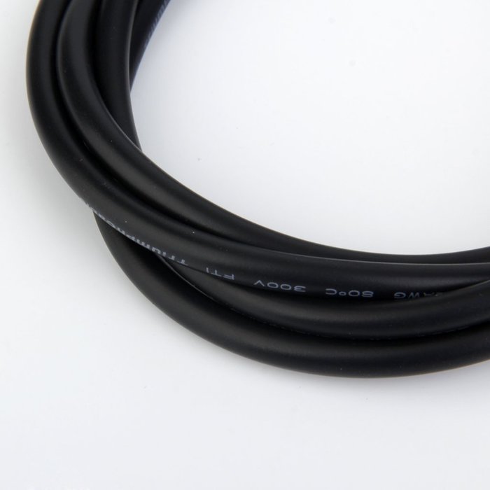 2pcs 50cm Waterproof LED Lamp 4 Cores Male/Female Plug Cables Wire N6