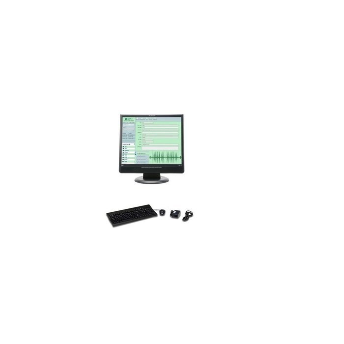 17 Planar ND1750 1280x1024 USB Ethernet w/Speakers With Integrated Thin CLient Network LCD...