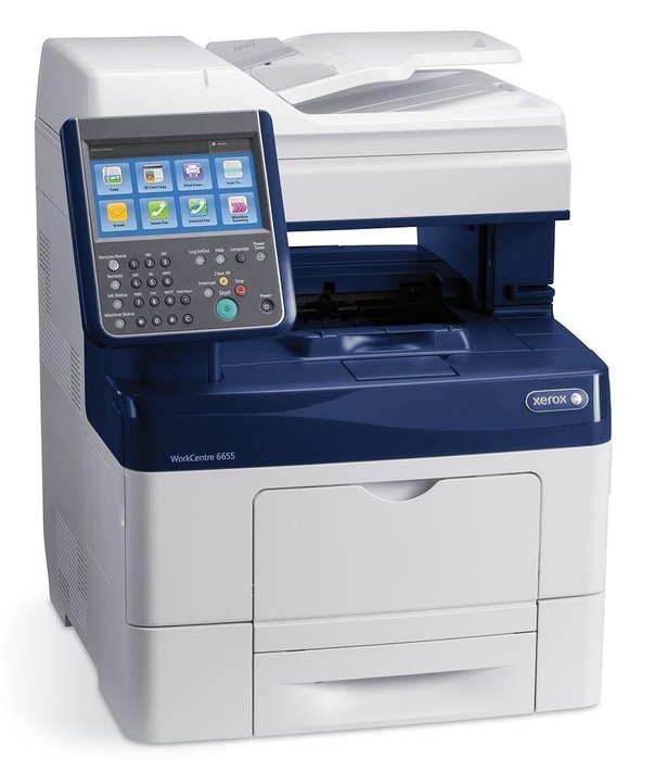 Workcentre 6655I Color Multifunction Printer, Print/Copy/Scan/Fax/Email, Up To 3 N2