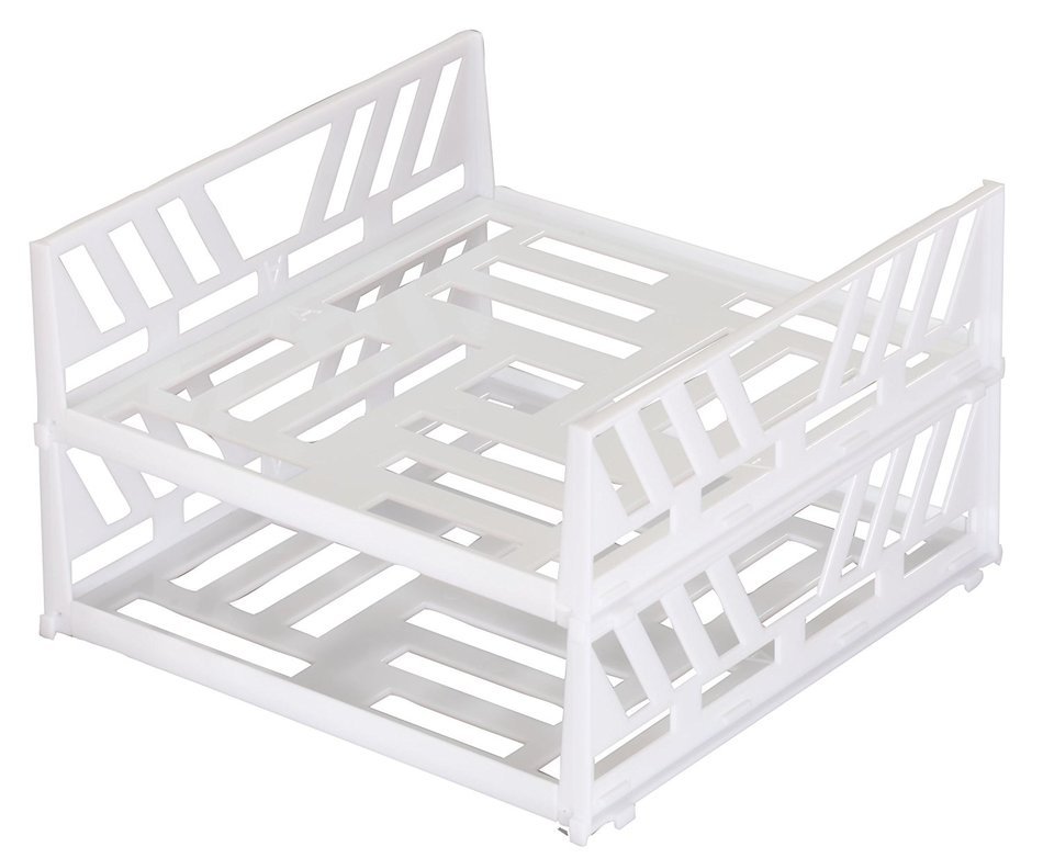 Stackable Freezer Shelves Set of 2 By Jumbl