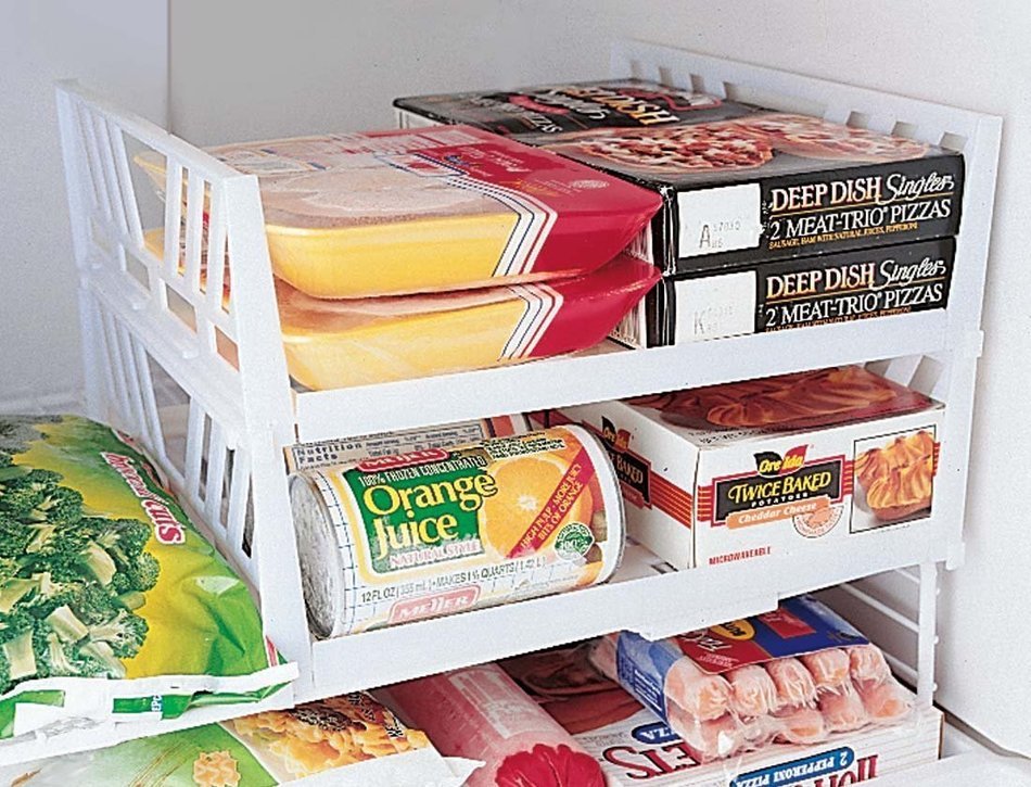 Stackable Freezer Shelves Set of 2 By Jumbl N2