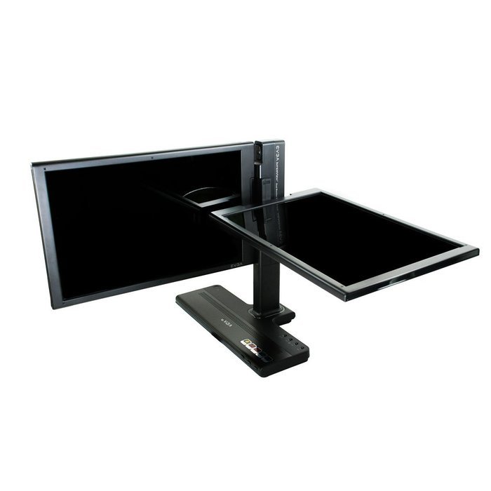 EVGA 200-LM-1700-KR InterView Monitor Dual 17-Inch Widescreen Monitor LCD 1400X900 500:1 8MSREFER... N8